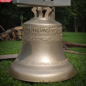 Arte esterna in metallo artigianale bronzo campana della chiesa per la vendita - Product Image 3
