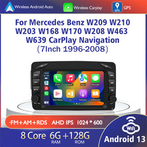 <span class=keywords><strong>Android</strong></span> Auto Car đài phát thanh stereo đa phương tiện Máy nghe nhạc 4GB/8GB được xây dựng trong GPS navigation cho Mercedes Benz mô hình w209 w210 w203 w168 MP3 - Product Image 6