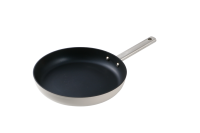 6 Pcs Set Peralatan Masak Aluminium Anti Lengket Keramik Hitam Berkualitas Tinggi dengan Pegangan Stainless Steel, Alas Berlapis-lapis, Desain Khusus untuk