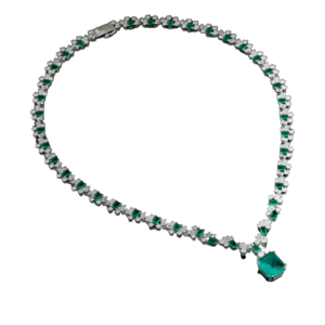 MUSHAN Collier de luxe en argent sterling 925 avec diamant à haute teneur en carbone pour les occasions de fête. - Product Image 4