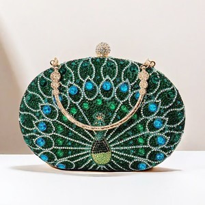 Envelope Rhinestone Evening <b>Clutch</b> Bag Luxury Diamond Metal Waterproof Magnetic Closure Elegant <b>Wedding</b> Party Handbags Women - Product Image 3