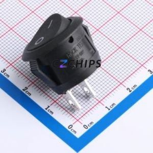 RT-S02-117-R4NBB Rocker Switch Through hole Component (THT),P=7mm Switch 20.2mm 21.1mm Concave Bend Without - Product Image 2