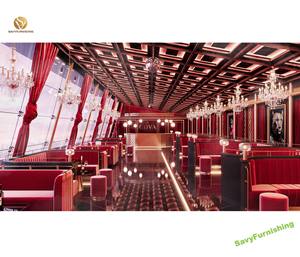 Club Bar Meubels Lay-Out Concept Modern Nachtclub Bar Zitje Ontwerp Fancy Lounge Meubels Sofa Booth Te Koop - Product Image 1