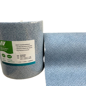 Paños Kawazaki Industrial Grade Blue Meltblown (rollo de polipropileno 100%) para limpieza de servicio pesado Absorción excepcional - Product Image 3