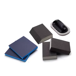 Thô/Trung bình/cát mịn khối có thể giặt và tái sử dụng cát bọt Sander bọt biển cho gỗ kim loại vách thạch cao 60 80 100 120 180 220 grit - Product Image 6