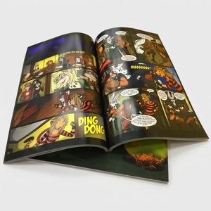 Service d'impression de mangas et de bandes dessinées anglaises personnalisées de haute qualité, en couverture souple, en promotion - Product Image 1
