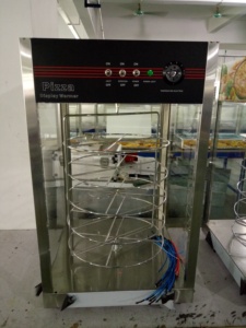 Vitrine chauffante compacte pour pizzas, 0,65 kW, avec éclairage LED, pour comptoir de restaurant et <span class=keywords><strong>buffet</strong></span> - Product Image 6