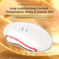 Appareil d'infusion cutanée pour la beauté à domicile, masseur facial et cervical portable à micro-courant, lumière colorée, vibration, instrument de beauté Gua Sha