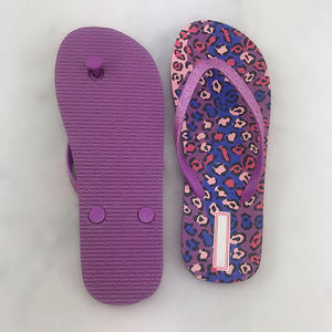 Nuovo disegno a buon mercato prezzo di vendita promozione stampa floreale rosso pe sottopiede pvc cinghie <span class=keywords><strong>infradito</strong></span> per le ragazze - Product Image 5