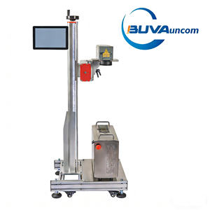 เครื่องยิงเลเซอร์ไฟเบอร์ BUVAuncom 30W สำหรับทำเครื่องหมายบนวัสดุต่างๆ ความแม่นยำสูง ระบายความร้อนด้วยอากาศ ระบบ CNC สำหรับทำเครื่องหมายบนโลหะและอีพ็อกซี่เรซิ่น รองรับไฟล์ BMP/AI/DWG - Product Image 2