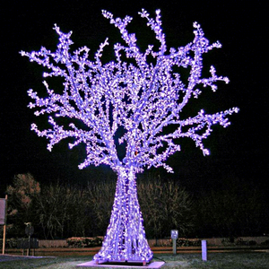 Lumière décorative de Noël de style contour, combinant une structure ouverte avec un éclairage LED en guirlande pour les projets de fêtes - Product Image 1