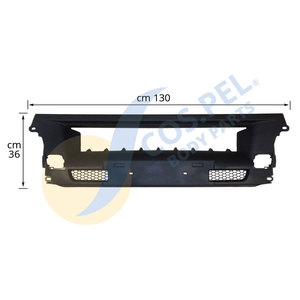 กันชนกลางสีดำ สภาพใหม่ วัสดุ PP+GF สำหรับเปลี่ยน - Product Image 1
