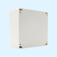Caja electrónica de plástico a prueba de polvo personalizada de alta calidad de fábrica OEM Ip65 caja de conexiones de cable de alambre impermeable