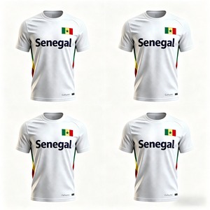 เสื้อฟุตบอลทีมชาติเซเนกัลชาย ปี 2026 ซาดิโอ มาเน อิดริสซา กูเย อิสมาเอล ซาร์ สำหรับแฟนฟุตบอล สวมใส่ได้ทุกวันและในโอกาสสาธารณะ - Product Image 1