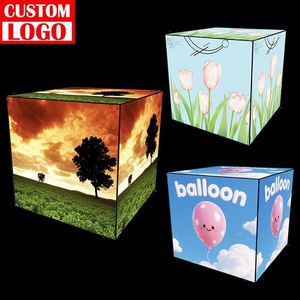 Caja de Luz Cúbica para Cafetería, Fabricada en Fábrica, Caja de Luz Cúbica Iluminada Comercial para Publicidad de Logotipos, Caja de Luz Cúbica para Interiores y Exteriores - Product Image 1