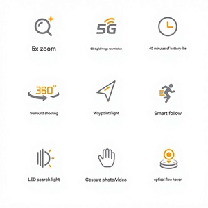 Control Remoto Profesional para Dron AE86, Giroscopio de 4 Ejes, Retorno Automático al Hogar, Fotografía Aérea de Alta Definición - Product Image 1