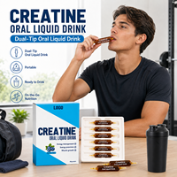 Créatine Liquide à Boire – Monohydrate de Créatine – Complément Nutritionnel Sportif – Soutien Énergétique – Prêt à Boire – Saveur Myrtille – Quotidien