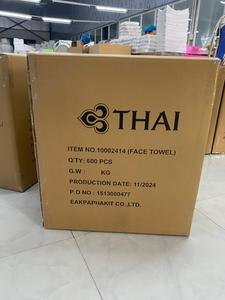 Wholesales 100% Cotton <b>Disposable</b> Woven Spa Hotel <b>Disposable</b> <b>Towels</b> White Airplane Square - Product Image 3