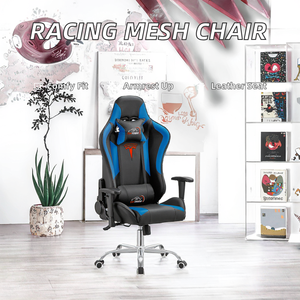 Silla de Juego Ergonómica, Silla de Oficina Estilo Racing, Diseño Industrial, Acero Inoxidable, Silla de Juego <span class=keywords><strong>Secret</strong></span> <span class=keywords><strong>Lab</strong></span> con Cuero - Product Image 2