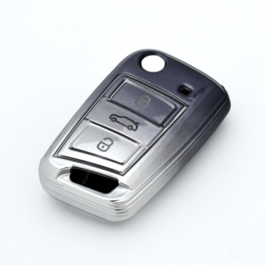 Étui de clé de <span class=keywords><strong>style</strong></span> TPU dégradé DM pour VW Volkswagen Golf 7 MK7 Tiguan MK2 pour <span class=keywords><strong>SEAT</strong></span> Ateca <span class=keywords><strong>Leon</strong></span> <span class=keywords><strong>FR</strong></span> 2 Ibiza pour Skoda Octavia - Product Image 3