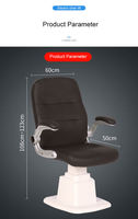 Chaise d'optométrie professionnelle réglable et combinée pour optométriciens