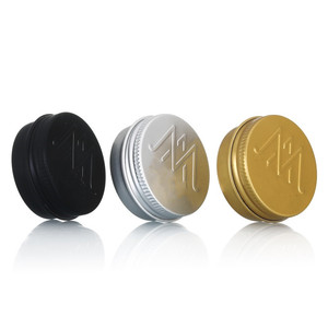 Contenitori Vuoti in Alluminio per Cosmetici, Barattoli da 5g 10g 15g 20g 30g 60g, Argento Nero Oro, Scatole in Metallo per Zafferano - Product Image 6