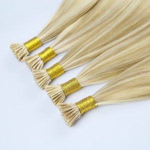 Extensiones de Cabello Humano Remy Ruso con Cutícula Alineada, Puntas Pre-Adheridas de Queratina, Micro Link, Doble Trama, Venta al por Mayor de Fábrica - Product Image 4