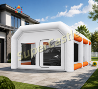 Tente de garage gonflable portable sur mesure pour voiture, facile à installer, abri de protection pour voiture, tente de stationnement