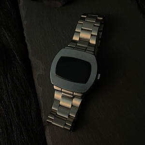 <span class=keywords><strong>Montre</strong></span> numérique carrée pour hommes Grands <span class=keywords><strong>chiffres</strong></span> Calendriers Cadran Grand visage Montres LED étanches en acier inoxydable - Product Image 6