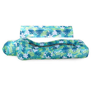 Lit gonflable amphibie de plein air avec pare-soleil, canapé-lit paresseux en polyester, vente en gros en Chine - Product Image 6