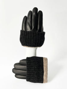 Fabrikant Custom Touchscreen Schapenvacht Mannen Beste Leren Handschoenen Voor De Winter - Product Image 4