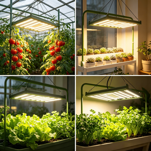<span class=keywords><strong>Mini</strong></span> lampe de culture LED à spectre complet 120W pour culture hydroponique en <span class=keywords><strong>serre</strong></span> de légumes, installation facile - Product Image 6