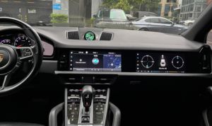 Pour Porsche Cayenne 2018-2023 Écran tactile 24,6 pouces GPS intégré TV Contrôle central du tableau de bord Grand écran Navigation CarPlay - Product Image 2