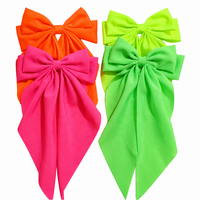 Pinces à cheveux Daou en forme de grand nœud, couleurs unies personnalisables, accessoire capillaire durable de haute qualité pour femmes et filles