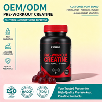 Gummies de Créatine Monohydrate Pré-Entraînement OEM ODM Marque Privée Vente en Gros Croissance Musculaire Énergie 60 Gummies pour Protéines