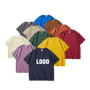 새로운 디자인 사용자 정의 맞는 100% 면 240 그램 T 셔츠 판매 도매 티셔츠 남성 사용자 정의 자신의 브랜드 로고 남성 셔츠 인쇄
