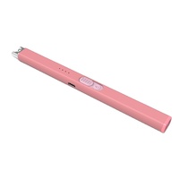 Briquet électrique rechargeable par USB avec interrupteur de sécurité, coupe-vent, sans flamme, bougie à arc plasma