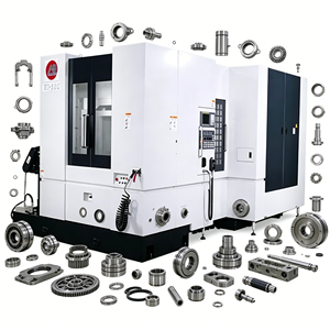 Fresadora CNC de Servicio Mediano, Eje Único BT40, Centro de Mecanizado Horizontal, Sistema de Control Siemens - Product Image 1