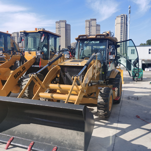 รถตักล้อยาง Caterpillar 420F มือสอง คุณภาพเยี่ยม สำหรับงานก่อสร้างอุตสาหกรรม ได้รับการรับรองมาตรฐาน CE มีจำหน่าย - Product Image 1