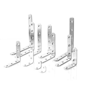 Support <span class=keywords><strong>d</strong></span>'<span class=keywords><strong>angle</strong></span> multifonction en acier inoxydable à 90 degrés, épaissi, pour renforcement de table, chaise et mobilier - Product Image 1