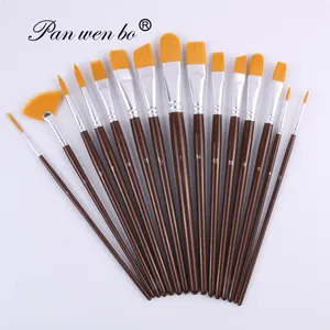 Panwenbo 15 pinceaux de <span class=keywords><strong>peinture</strong></span> acrylique professionnels pour aquarelle et <span class=keywords><strong>peinture</strong></span> à l'huile - Product Image 6