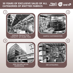 ผ้าถักเนื้อนิ่มเย็นสบาย 30S ผลิตจากวิสโคส 95% สแปนเด็กซ์ 5% แบบเรียบ ความกว้าง 170 ซม. น้ำหนัก 210 กรัมต่อตารางเมตร เหมาะสำหรับเสื้อยืด เสื้อกล้าม และเสื้อซับใน - Product Image 3