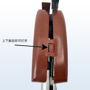 Chaise pliante manuelle à 3 sections, portable, pour extérieur et jardin, pour personnes âgées - Product Image 1