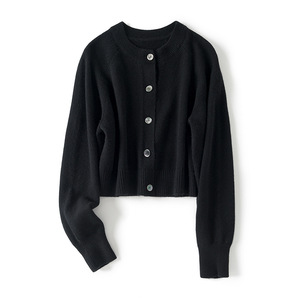 Maglioni di Cashmere per le donne di alta qualità <span class=keywords><strong>stile</strong></span> Casual di base comodo Cardigan in Cashmere maglieria - Product Image 2