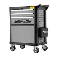 Kit de herramientas mecánicas automotrices 326 piezas en taller de caja de herramientas con carro