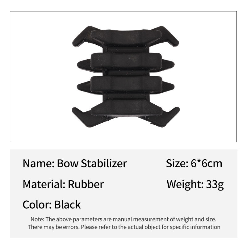 Stabilisateur de membre d'arc composé-noir