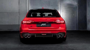 Kit de Carrocería para Audi RS4, Estilo Mejorado, Difusor Delantero de Fibra de Carbono, Alerón, Faldones Laterales - Product Image 3