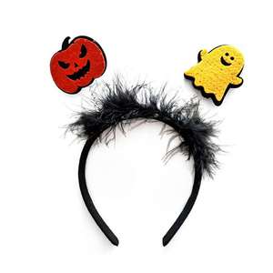 هالوين عقال الانحناء آذان الماوس مهرجان هيرباند شبح الخفافيش تأثيري عقال - Product Image 1