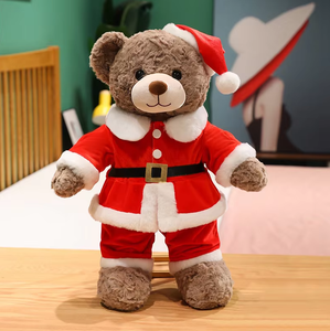 Morbido Peluche di Alce, Adorabile Bambola di Renna Natalizia, Grazioso <span class=keywords><strong>Cervetto</strong></span> Decorativo per Festività e Arredamento Casa - Product Image 4