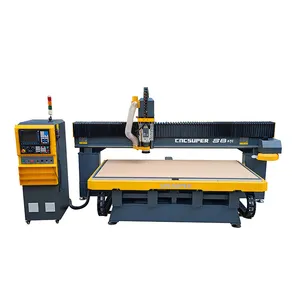 ATC 1325 Cnc Wood Router Milling Machine With Italy Spindle For Furniture Cabinet Door Metal Woodworking